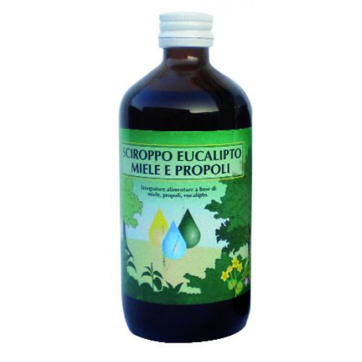 NCE301 - Sciroppo Eucalipto,Miele,Propoli per la Tosse 250 ml.