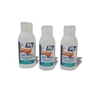 Gel mani igienizzante a base alcolica 60% 80 ml.