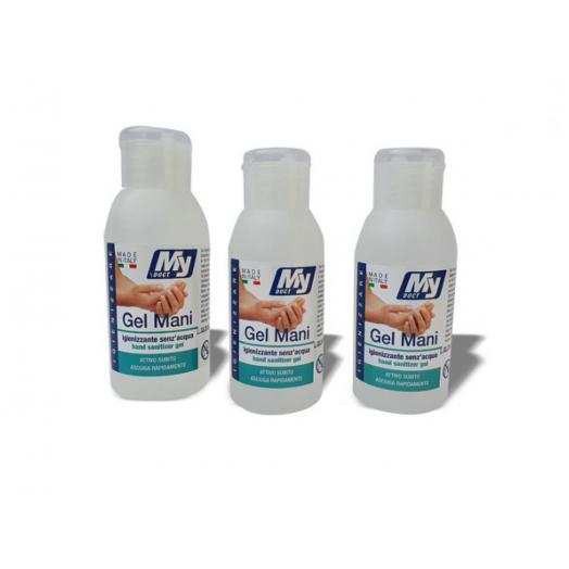 BRIGEL062 - Gel mani igienizzante a base alcolica 60% 80 ml.