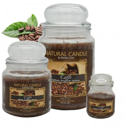 BON002.04 - Cartone da 6 Candele Medie Caffe da 380 gr cad.