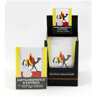 Espositore da 24 pacchettini carta Aromatica di Eritrea Classica