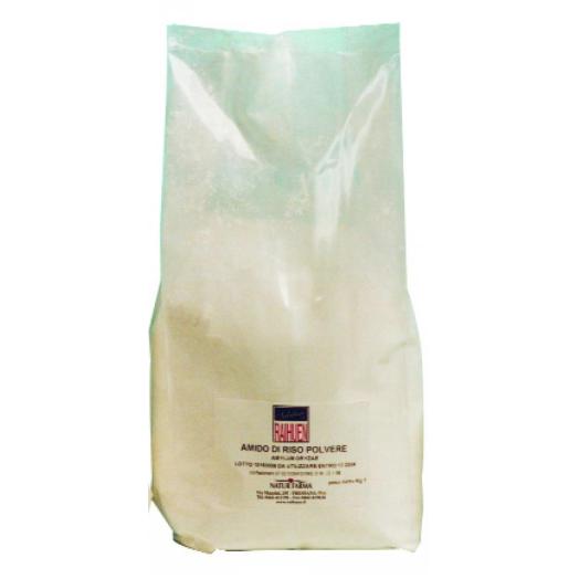NAT086 - Polvere Amido di Riso dalle Proprieta'Calmanti e Lenitive busta da 1 Kg.
