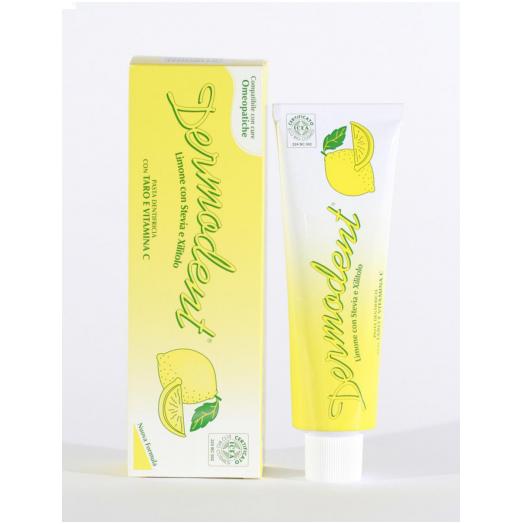 LYC010 - Dentifricio Dermodent al Limone Eco-Bio tubo da 100 ml