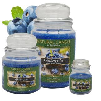 Cartone da 4 Candele Grandi Blueberry Ice da 580 gr cad.