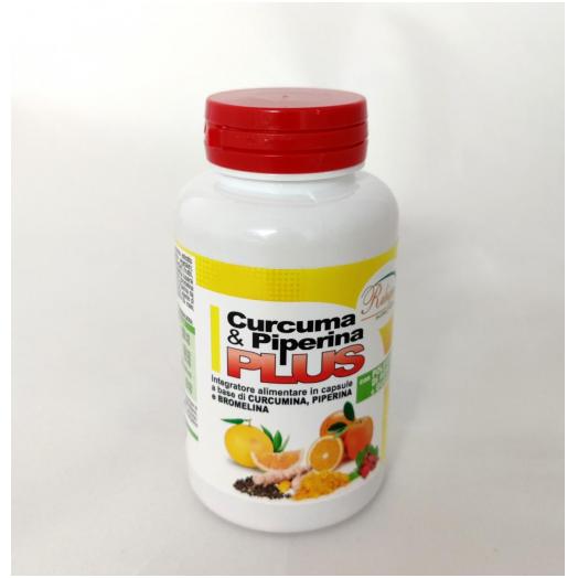 NAT1004 - Capsule Curcuma Piperina  PLUS  780 mg. 60op.