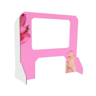 Paratia Manicure Stampata Rosa