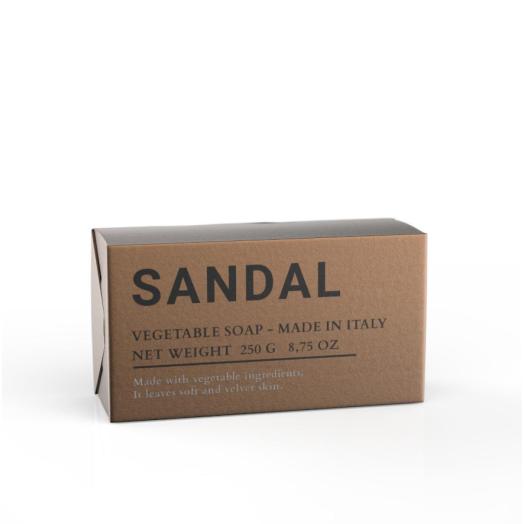ALC658 -  Sapone solido vegetale For Men  Sandalo 250 gr.