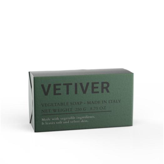 ALC535 -  Sapone solido vegetale For Men  Vetiver 250 gr.