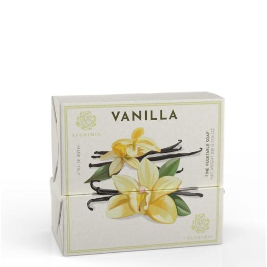 ALC440 -  Sapone solido vegetale singolo alla Vaniglia  200 gr.