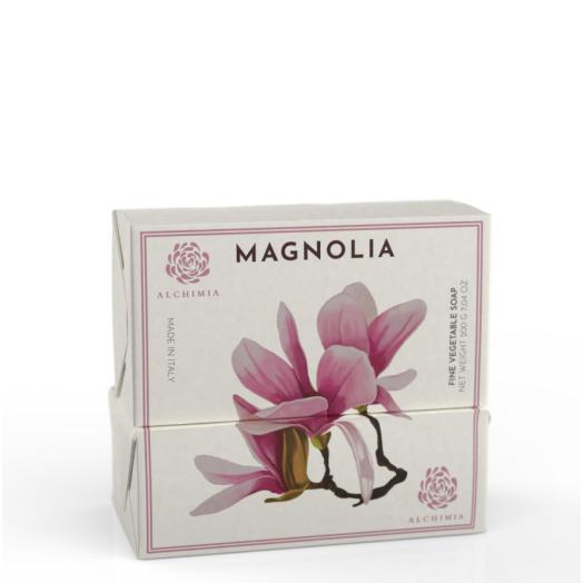 ALC531 -  Sapone solido vegetale singolo alla Magnolia 200 gr.