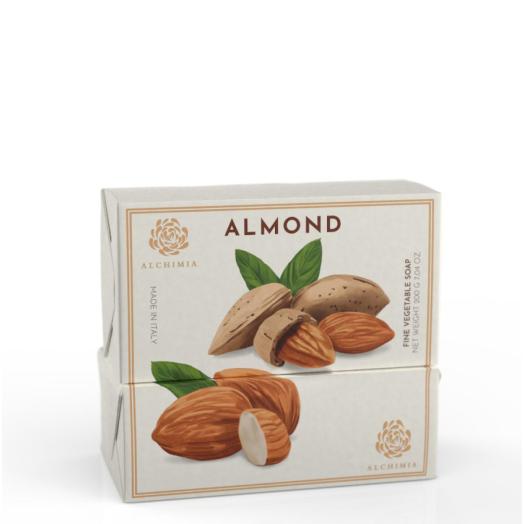 ALC562 -  Sapone solido vegetale singolo alla Mandorla 200 gr.