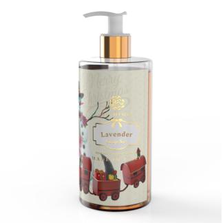 Sapone Liquido Xmas alla Lavanda Pupazzo di neve  da  500 ml.