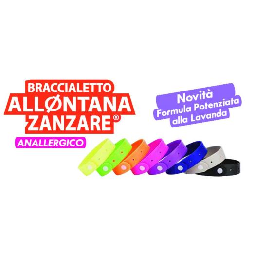 IDE001.S - Bracciale  Allontana Zanzare Anallergico Singolo